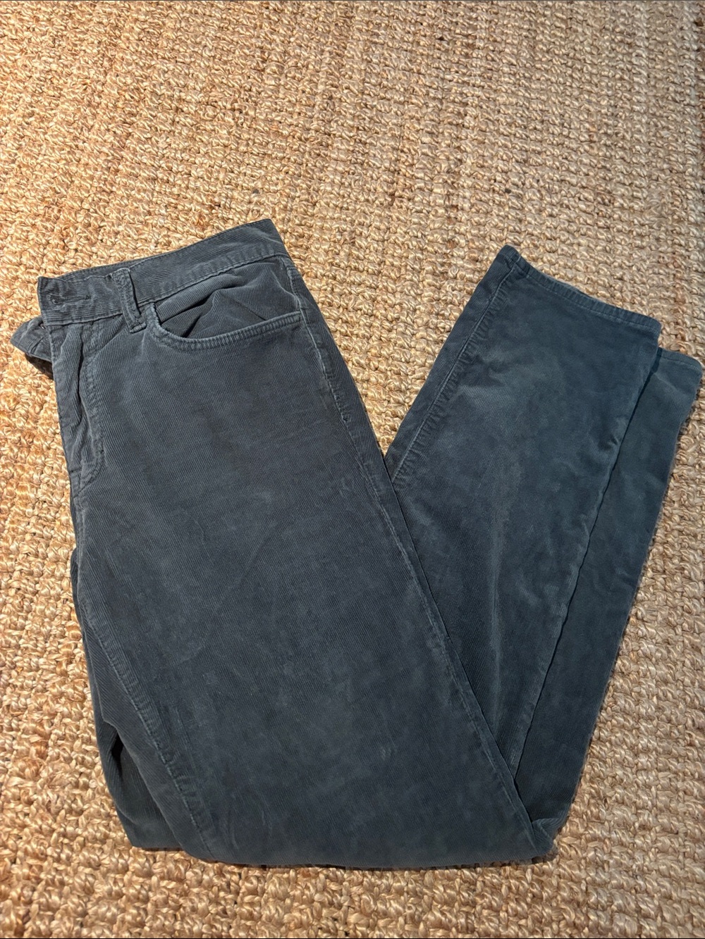 Joe’s Men's Dark Green Corduroy Pants - Classic Casual